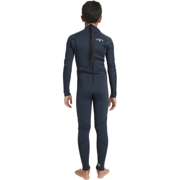 2026 Billabong Junior Absolute 3/2mm Back Zip Wetsuit 24CW211601 - Navy